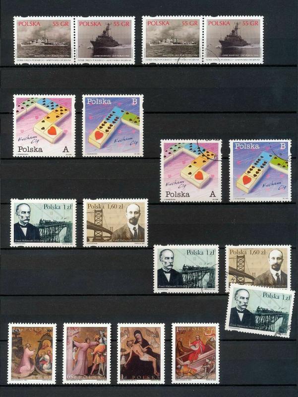 POLAND 1999 Sheets Pope Insects  MNH Used (Appx 80+ Items) (DD478
