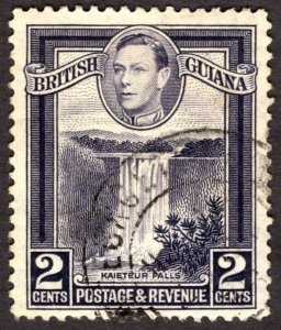 1938, British Guiana 2c, Used, Sc 231b