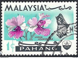 MALAYSIA PAHANG 1965 1c Multicoloured SG87 Used