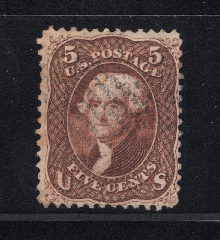 US Scott #75 F/VF Used 