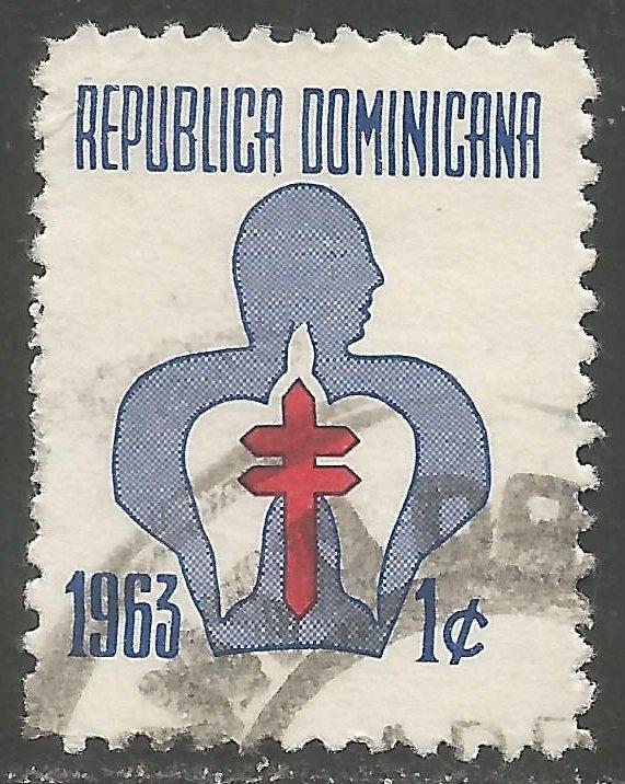 DOMINICAN REPUBLIC RA34 VFU X189-4