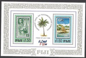 Fiji #771 MHN ss, Independent Postal & Telecommunications Companies, issued 1996