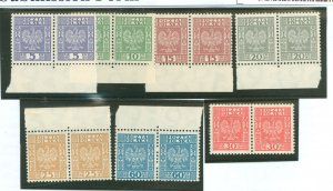 Poland #268-274 Mint (NH) Single (Complete Set)