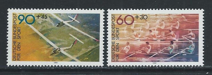 GERMANY SC# B587-8 F-VF MNH 1981