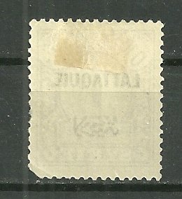 1933 Latakia #2  10c Syria Stamp Overprint MH