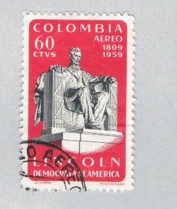 Colombia Abe Lincoln red 60c (AP126711)