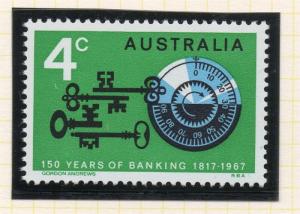 Australia 1967 Early Issue Fine Mint Hinged 4c. 223979