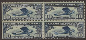 US Scott# C10 1927 10c ind  Lindberghs Monoplane  Mint Never Hinged - Fine - ...