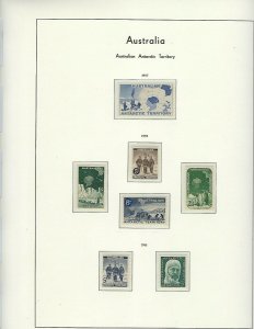 AUSTRALIAN ANTARTIC L1-L18/L23-L123 1957-2003 MINT (L3,L4,L5 LH) ALL OTHERS NH