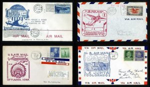 Lot of 4 First Flight covers - Lot # 6