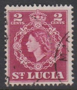 St Lucia Sc#158 Used