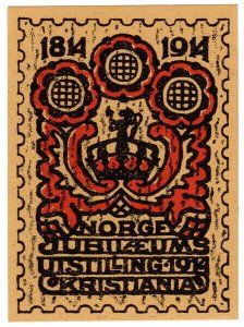 (I.B) Norway Cinderella : Centenary Exhibition (Kristiana 1914)