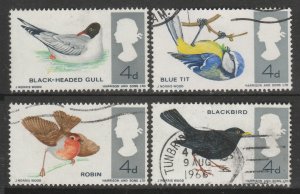 GB 1966 Birds 4V used SG#696-699 S1041