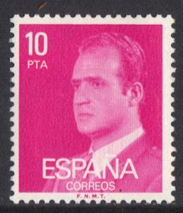 Spain 1976 MNH   King Juan Carlos I   10p.   #