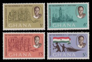 Ghana 167 - 170 MNH