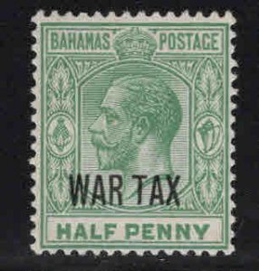 Bahamas Scott MR6 MH* 1918 War Tax stamp