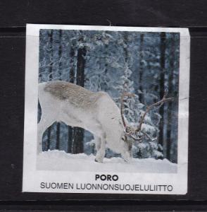 Finland Reindeer Conservation Stamp VGC