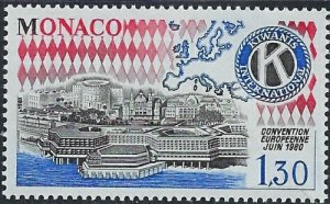 Monaco 1233 MNH 1980 Kiwanis Intl (ak3309)