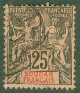 FRENCH SUDAN 12 USED (RL) 2797 CV $27.50 BIN $12.75