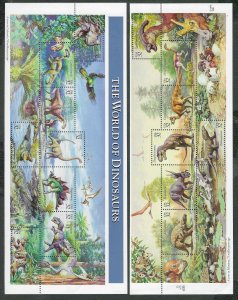 PCBstamps   US #3136 2 half Sheets $4.80(15x32c)Dinosaurs, MNH, (11)