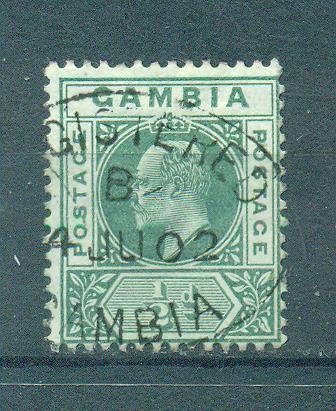 Gambia sc# 28 used cat value $2.75