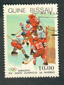 Guinea Bissau 509 Olympics used  single