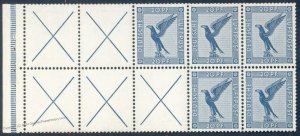 Germany 1930 Airmail Mi MH19 MNH Complete Booklet  With Labels 113004