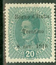 Austria N39a mint CV $325