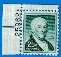 US SCOTT#1048 1958 25c PAUL REVERE PLATE #SINGLE U/L - MNH