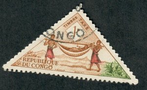 Congo Peoples Republic J35 used single