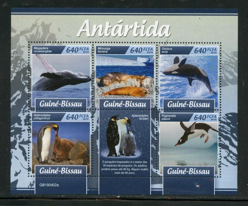 GUINEA BISSAU 2019 ANTARCTICA SHEET MINT NEVER HINGED