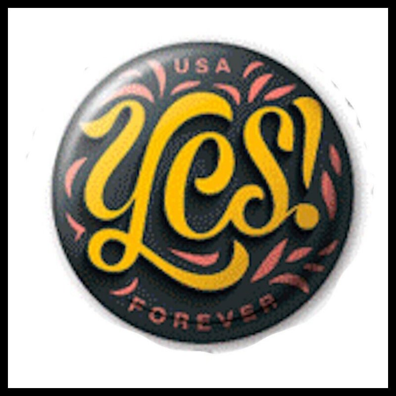 US 5919a-5928a Pinback Buttons imperf NDC single set 10 MNH 2024