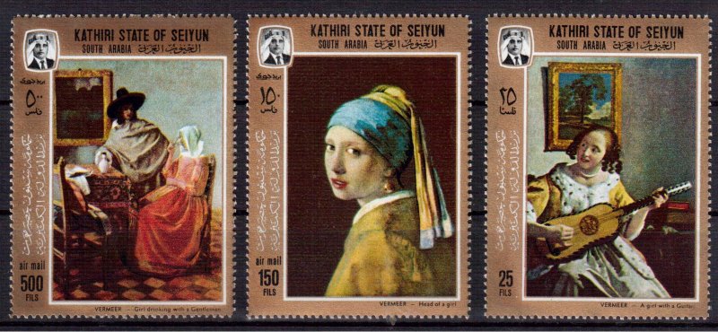 1967    Kathiri States of Seiyun    160-162    Painting     7,50 €