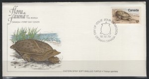 Canada Sc 813 Eastern spiny soft shelled turtle  L251