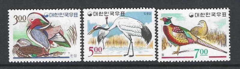 Korea 493-495  MNH SC:$8.55