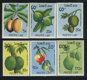 Laos MNH Sc # 949-54 Mi # 1169-74 Fruits