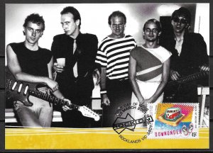 2001 Australia 1943b Rock Music: Down Under by Men at Work maxi card