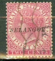 GS: Malaya Selangor 14 used CV $175