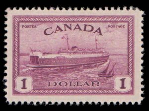 Canada #268-273, Complete Set(6), 1946, Hinged