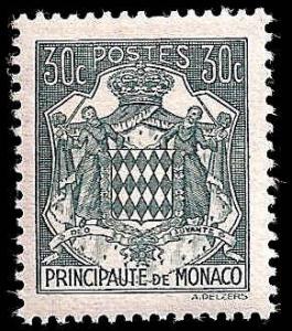 SCAN A375 MINT HINGED MONACO