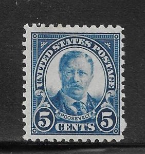 #557 MNH Single