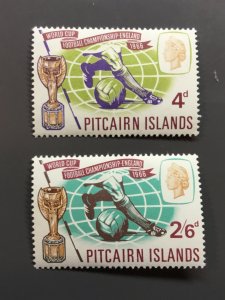 Pitcairn Is. 60-61 F-VF MH. Scott $ 5.50