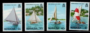 BERMUDA Scott 437-440 MNH** small sailboat set