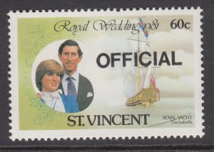 St Vincent O1 MNH VF