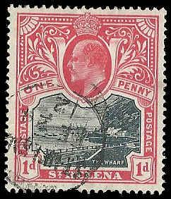 St. Helena  - 51  - Used - SCV-0.50