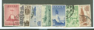 Greece #490-7 Used Single (Complete Set)