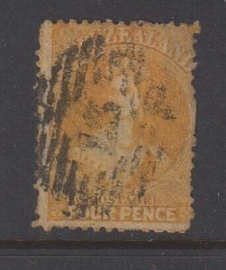 New Zealand FFQ Chalon 4d yellow SG 120 FU