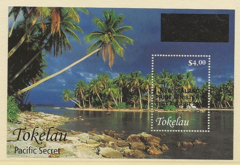 Tokelau 2004 NZ Prime Minister Visit miniature sheet sg.MS361 MNH