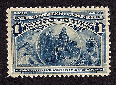 230 Mint,OG,NH... SCV $32.50