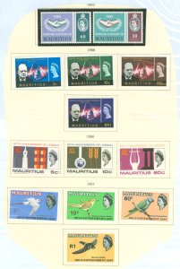 Mauritius #295-305 Unused Single (Complete Set)